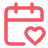 icone calendrier du jour j rouge